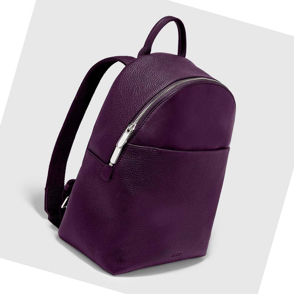 Men's Ecco Textureblock Small Bags Purple | SG 706OKI